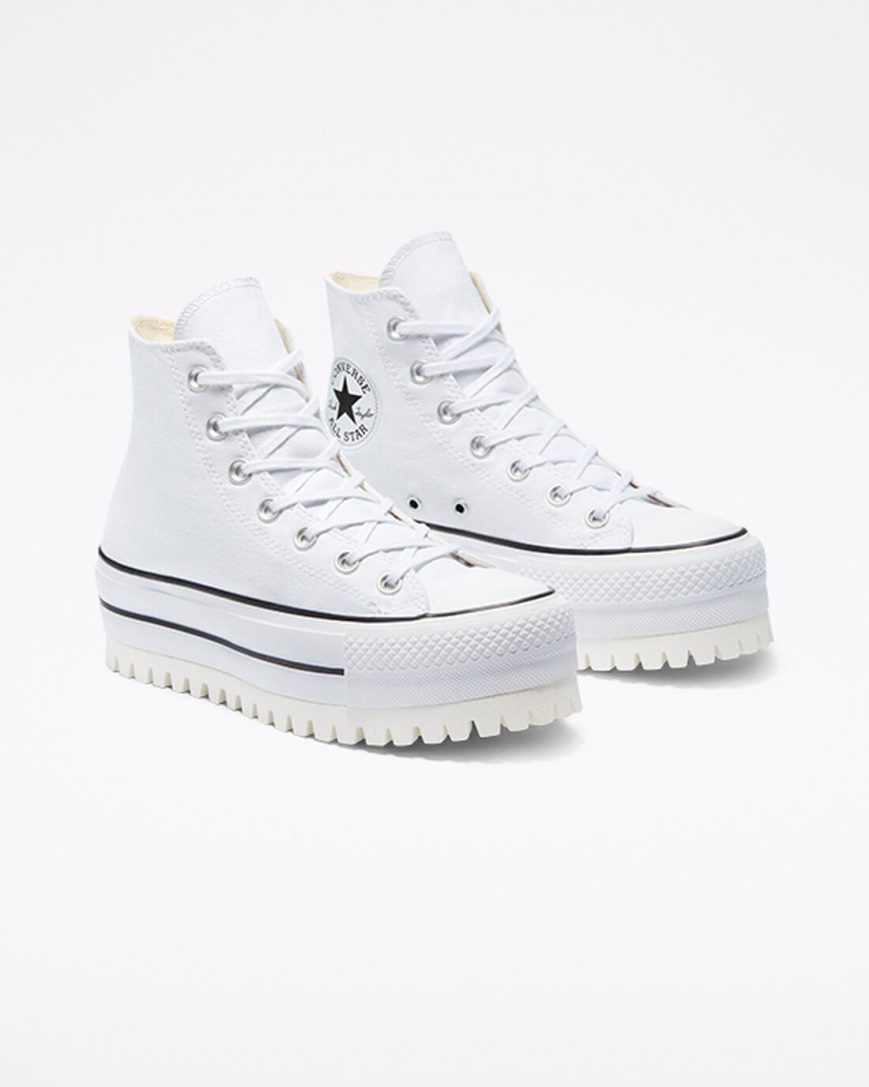 Men's Converse Chuck Taylor All Star Trek High Top Shoes White | AU E680CY